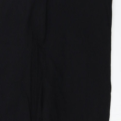 Warehouse  Womens Black   Trousers  Size 14 L21 in