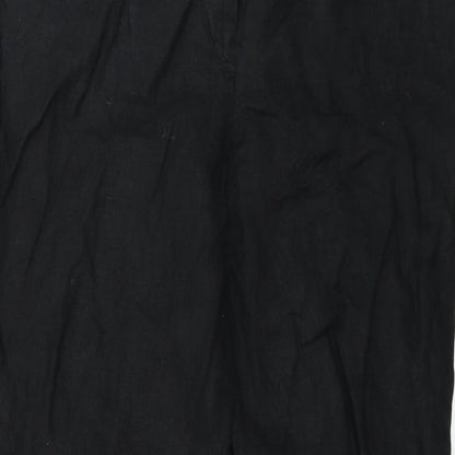 Womens UK Size 16 Marks and Spencer Regular Fit  Black Trousers
