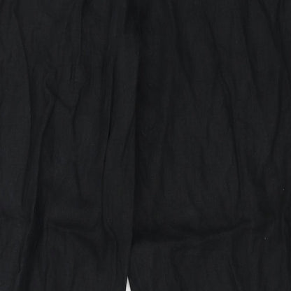 Womens UK Size 16 Marks and Spencer Regular Fit  Black Trousers