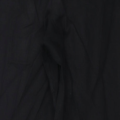 Womens UK Size 36 in Preworn Regular Fit  Black Trousers