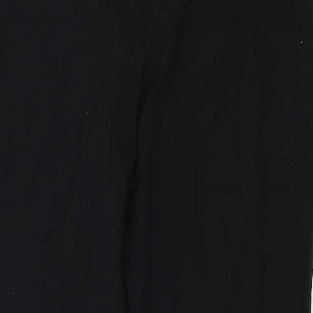 Womens UK Size 14 Marks and Spencer Regular Fit  Black Trousers