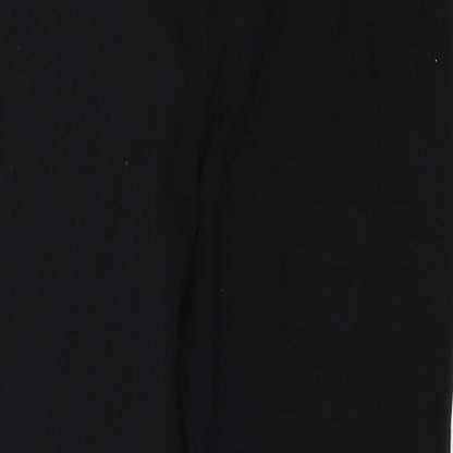Womens UK Size 14 Marks and Spencer Regular Fit  Black Trousers