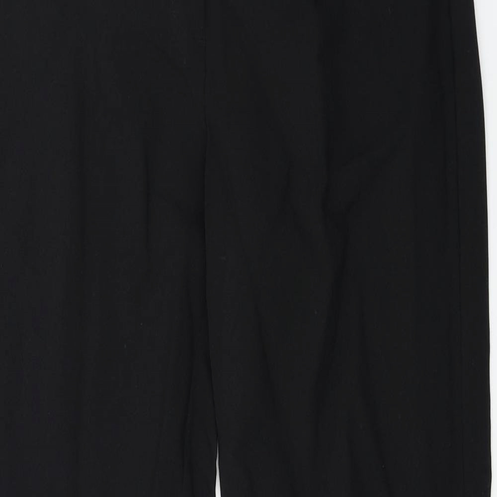 F&F  Womens Black   Trousers  Size 10 L27 in