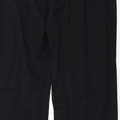 F&F  Womens Black   Trousers  Size 10 L27 in