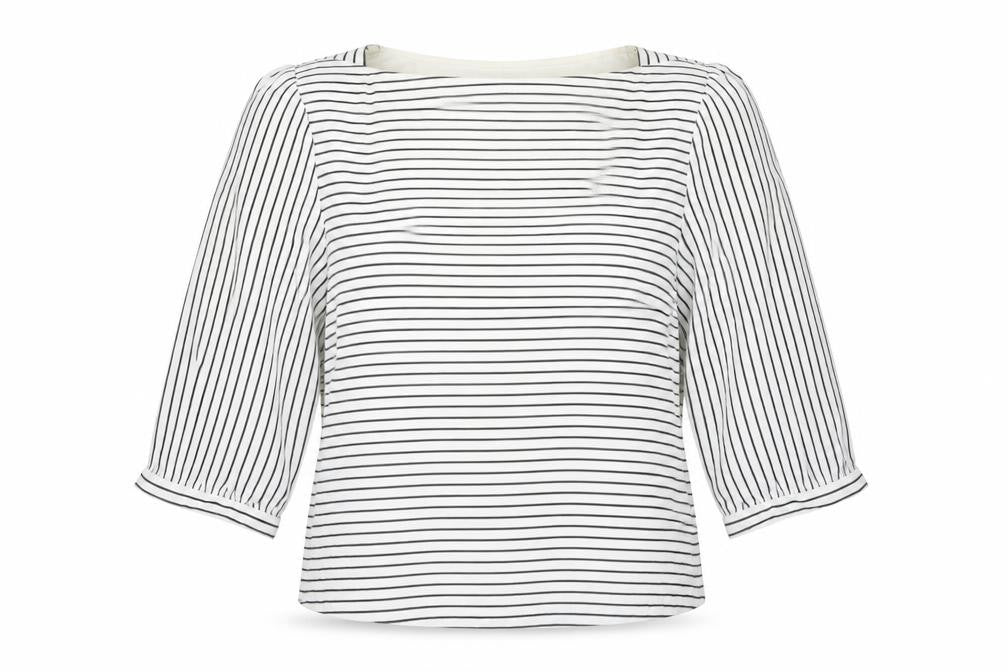Womens UK Size 14 Precis White Basic Blouse