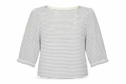 Womens UK Size 14 Precis White Basic Blouse