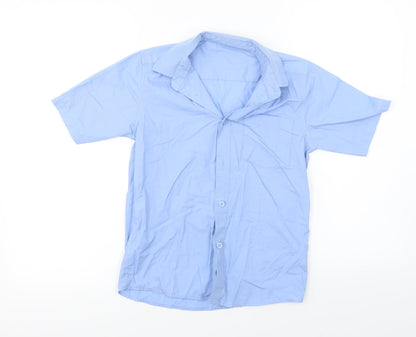 TU Boys Blue   Basic Button-Up Size 9 Years