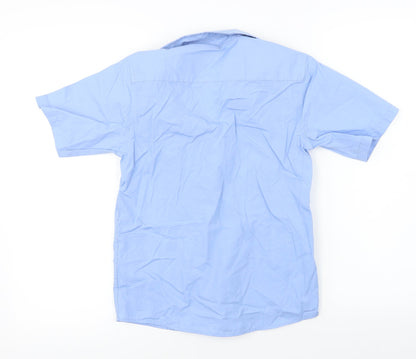 TU Boys Blue   Basic Button-Up Size 9 Years