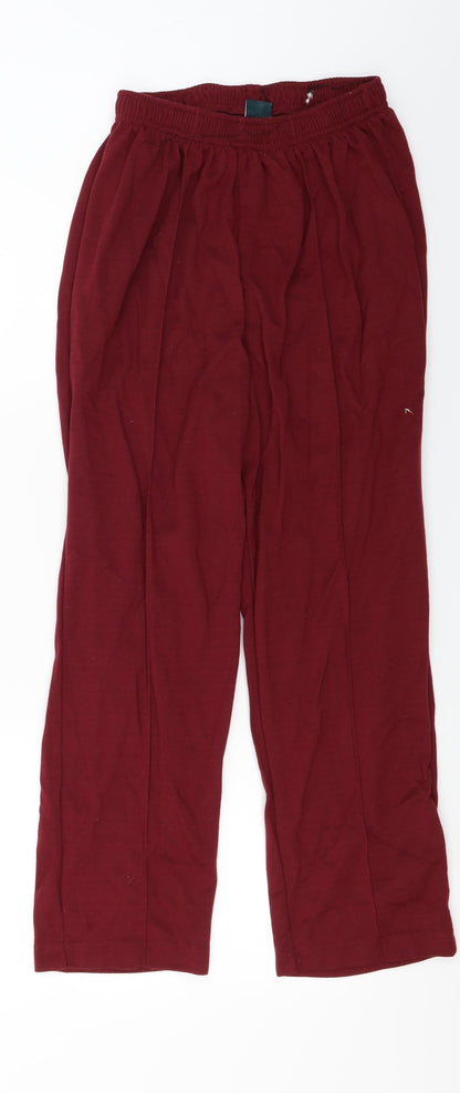 Amber Womens Red   Trousers  Size 24 in L23 in