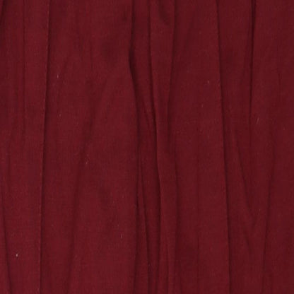 Amber Womens Red   Trousers  Size 24 in L23 in