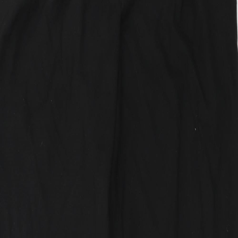 Womens UK Size 12 NEXT Regular Fit  Black Trousers
