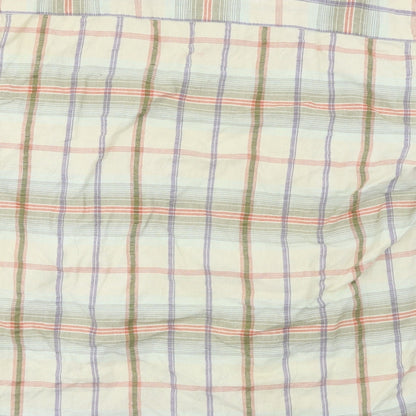 Mens UK Size M Cotton Traders Yellow  Button-Up Short Sleeve Casual Shirt