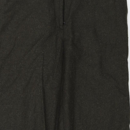 Womens UK Size 14 Marks and Spencer Regular Fit  Brown Trousers