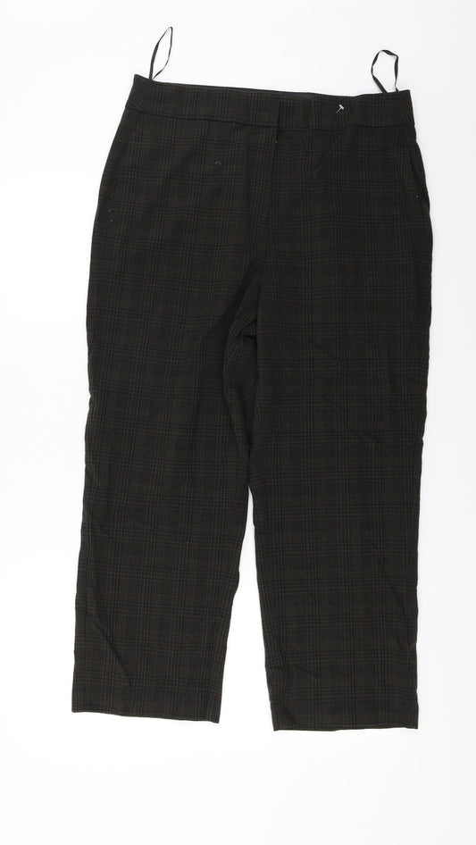 Womens UK Size 14 NEXT Regular Fit  Brown Trousers
