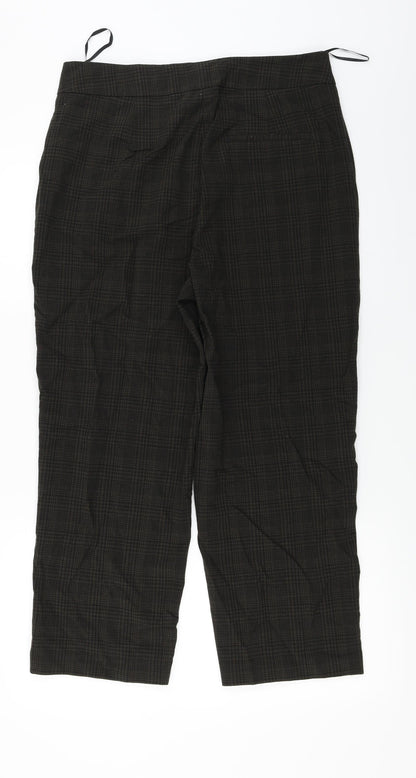 Womens UK Size 14 NEXT Regular Fit  Brown Trousers