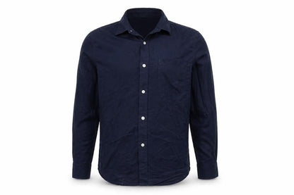 Mens UK Size L Burton Blue  Button-Up Long Sleeve Casual Shirt