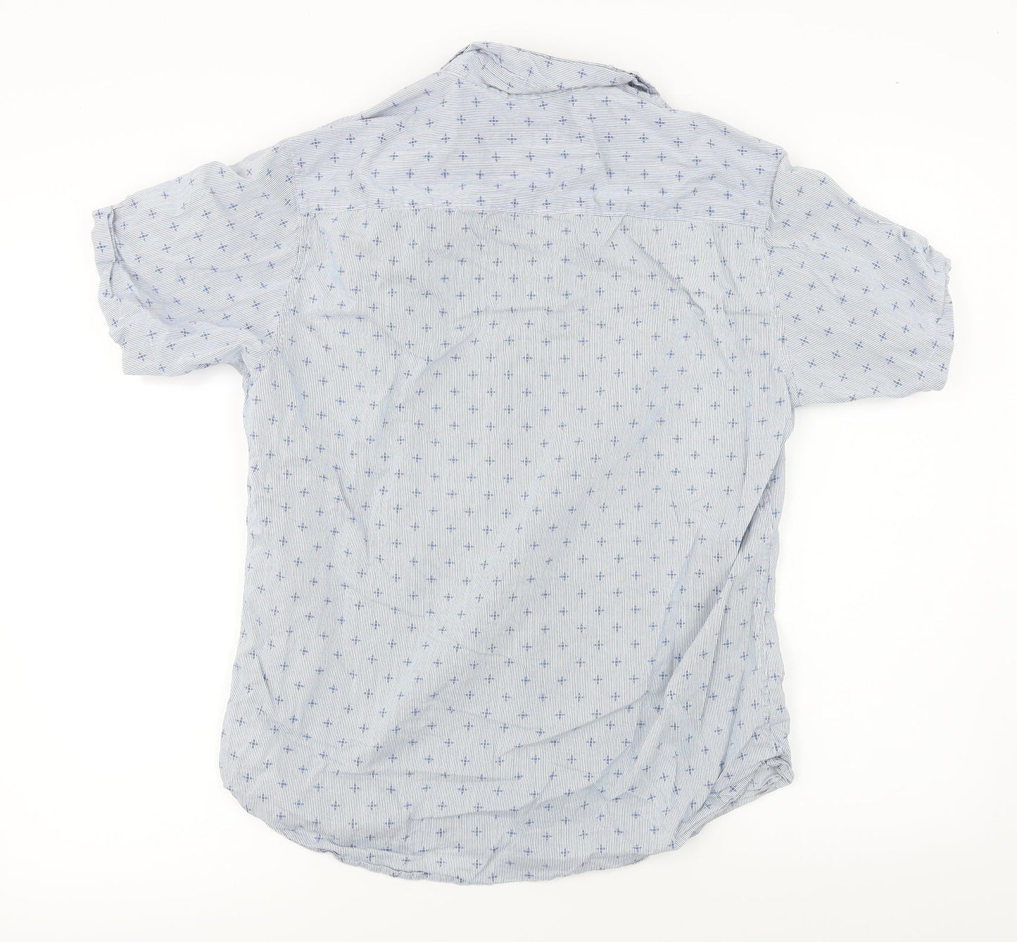 Topman  Mens Blue    Button-Up Size M