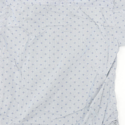 Topman  Mens Blue    Button-Up Size M