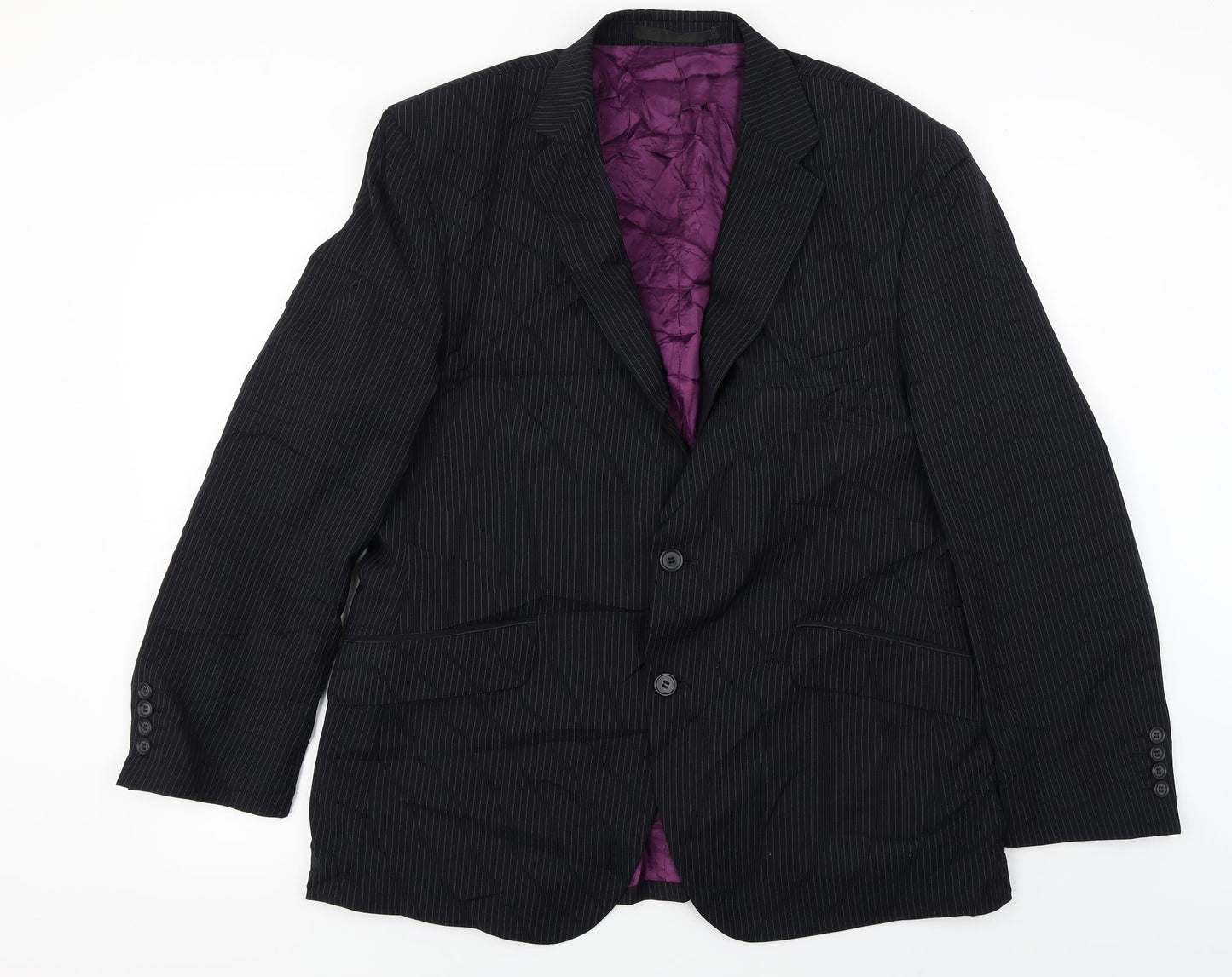 Mens UK Size 42 Marks and Spencer Regular Black Suit Jacket