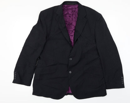 Mens UK Size 42 Marks and Spencer Regular Black Suit Jacket