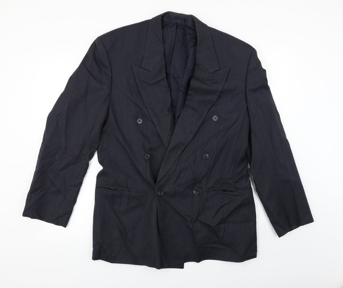 Mens UK Size 40 Marks and Spencer Regular Black Suit Jacket