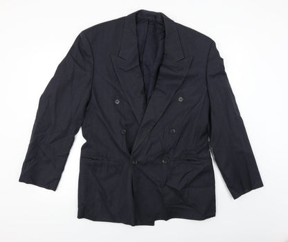 Mens UK Size 40 Marks and Spencer Regular Black Suit Jacket
