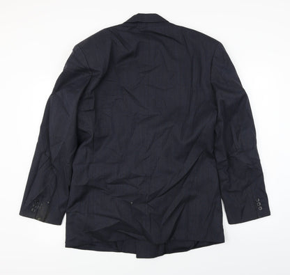 Mens UK Size 40 Marks and Spencer Regular Black Suit Jacket