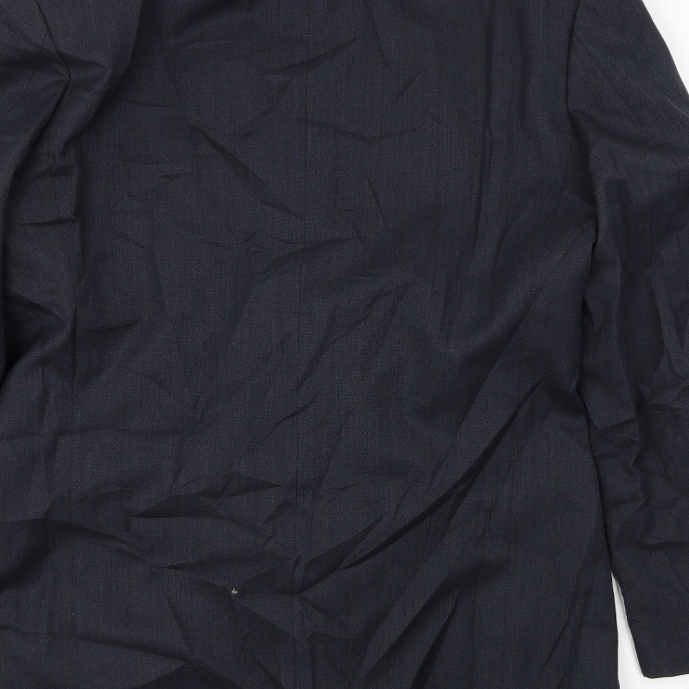Mens UK Size 40 Marks and Spencer Regular Black Suit Jacket