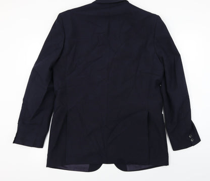 Mens UK Size 42 Turo Regular Blue Suit Jacket