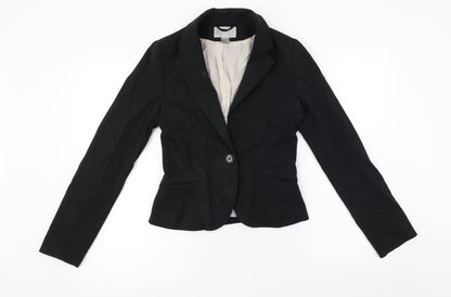 H&M Womens Black   Jacket Blazer Size 6