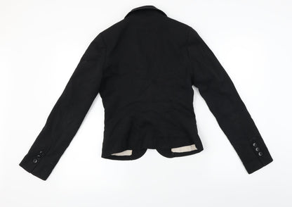 H&M Womens Black   Jacket Blazer Size 6