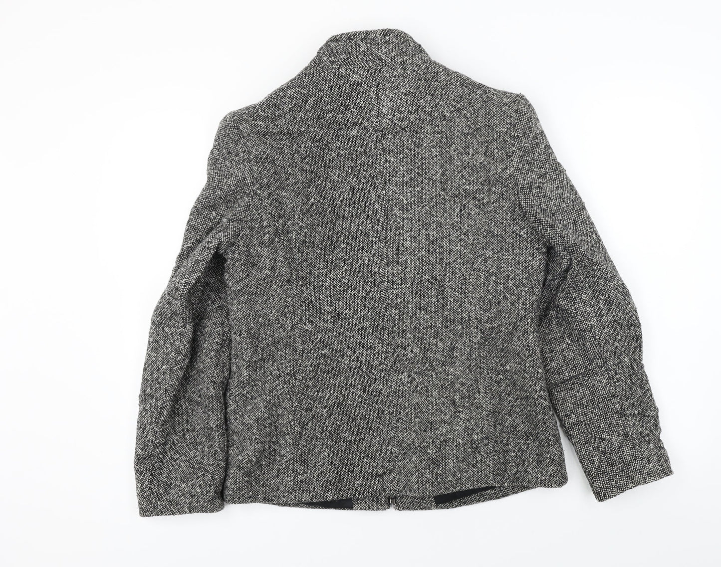Womens UK Size 10 AMARANTO Grey Jacket