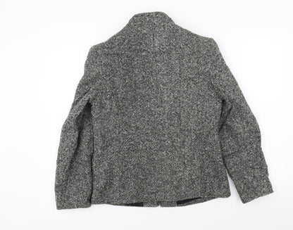 Womens UK Size 10 AMARANTO Grey Jacket