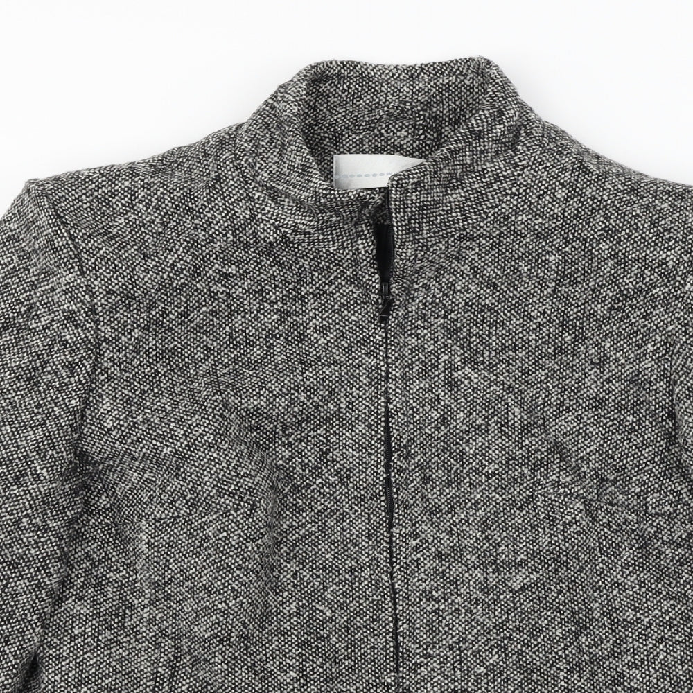 Womens UK Size 10 AMARANTO Grey Jacket