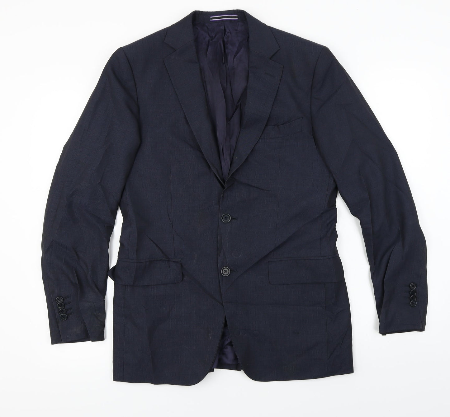 Massamino dutti   Mens Blue   Jacket Blazer Size 36