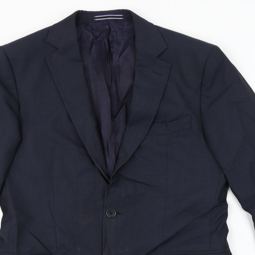 Massamino dutti   Mens Blue   Jacket Blazer Size 36