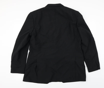 Mens UK Size 44 Chatsworth Regular Black Suit Jacket