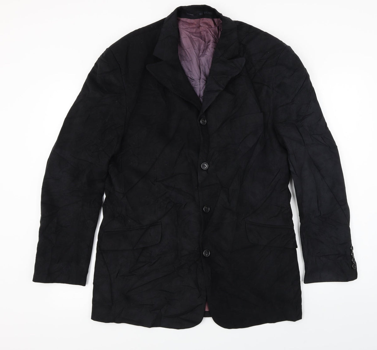 Mens UK Size 38 Wilson Regular Black Suit Jacket