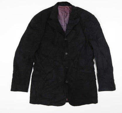 Mens UK Size 38 Wilson Regular Black Suit Jacket