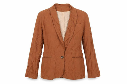 Womens UK Size 8 Topshop Regular Brown Blazer