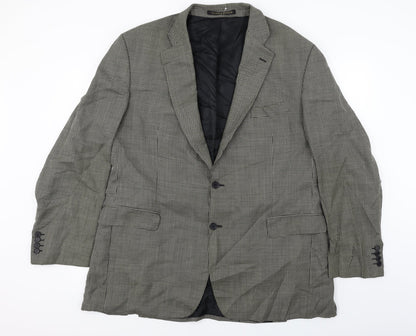 Mens UK Size 46 Marks and Spencer Regular Beige Suit Jacket