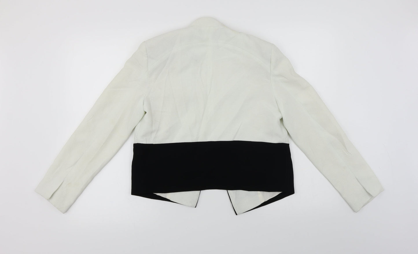 Topshop Womens White   Jacket Blazer Size 10