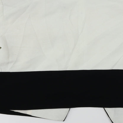 Topshop Womens White   Jacket Blazer Size 10