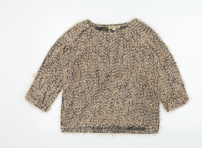 Cameo Rose Womens Brown Pullover Jumper Size 12