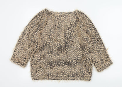 Cameo Rose Womens Brown Pullover Jumper Size 12