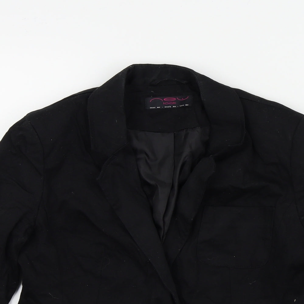 New Look Womens Black   Jacket  Size 12