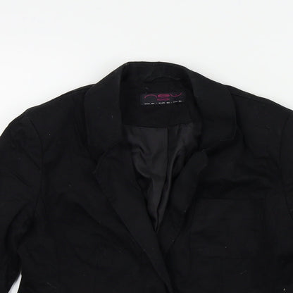 New Look Womens Black   Jacket  Size 12