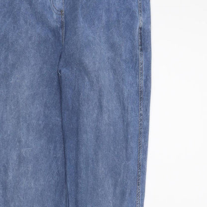 Topshop Womens Blue   Skinny Jeans Size 6 L28 in