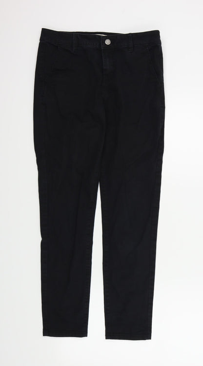 F&F Womens Black   Skinny Jeans Size 8 L28 in