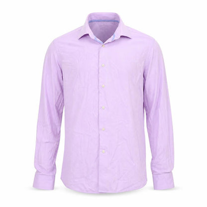 Next Mens Purple Colourblock   Button-Up Size 15